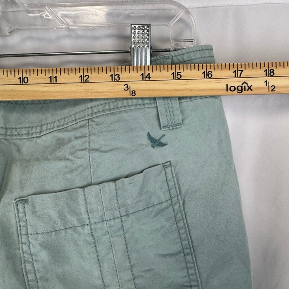 Eddie Bauer Women’s Lightweight Summer Trail Shorts Sea Blue size 8 - Picture 6 of 10